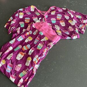 Little Sleepies Adult Coffee Pajamas